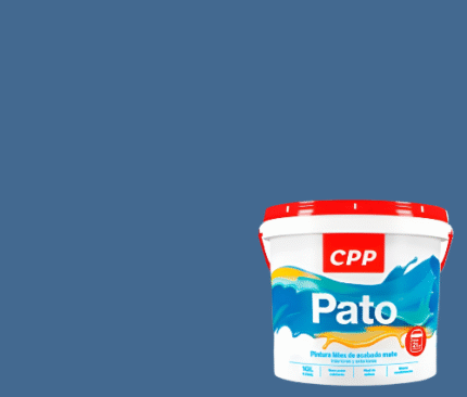 LATEX PATO CPP AZUL CALIPSO DE 1 GALON